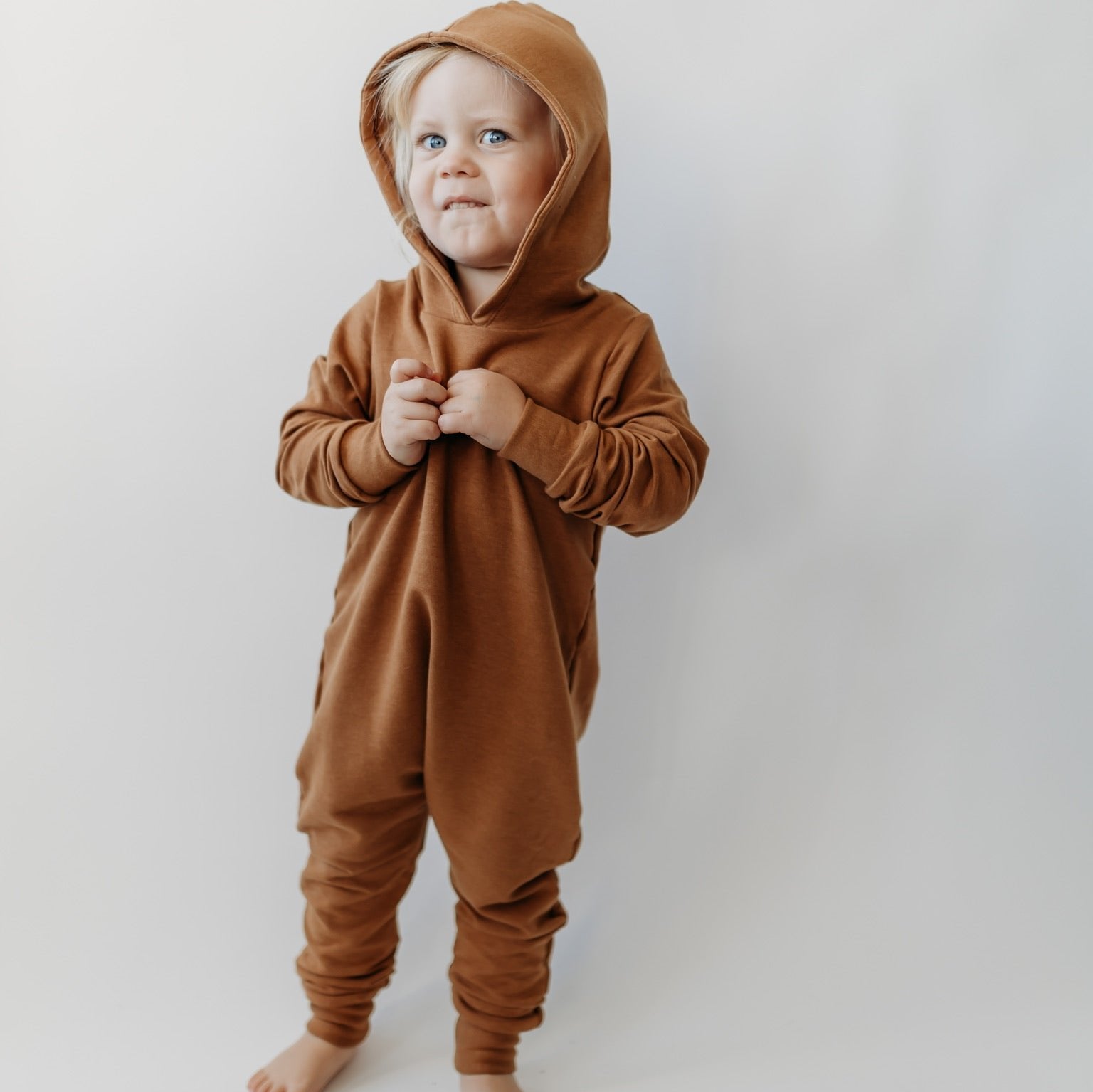 Hooded Romper - Posh & Cozy