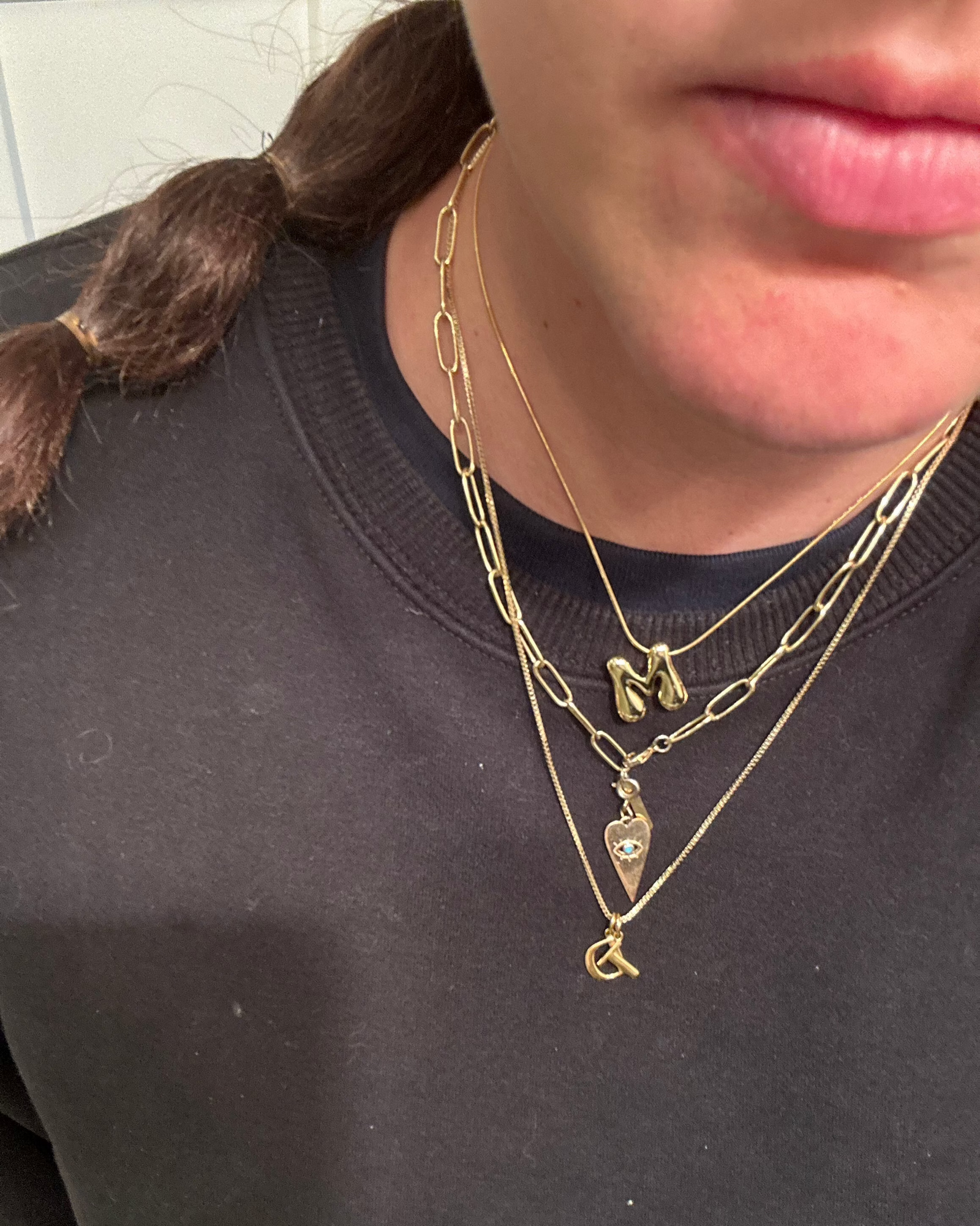 Balloon M Necklace - Posh & Cozy