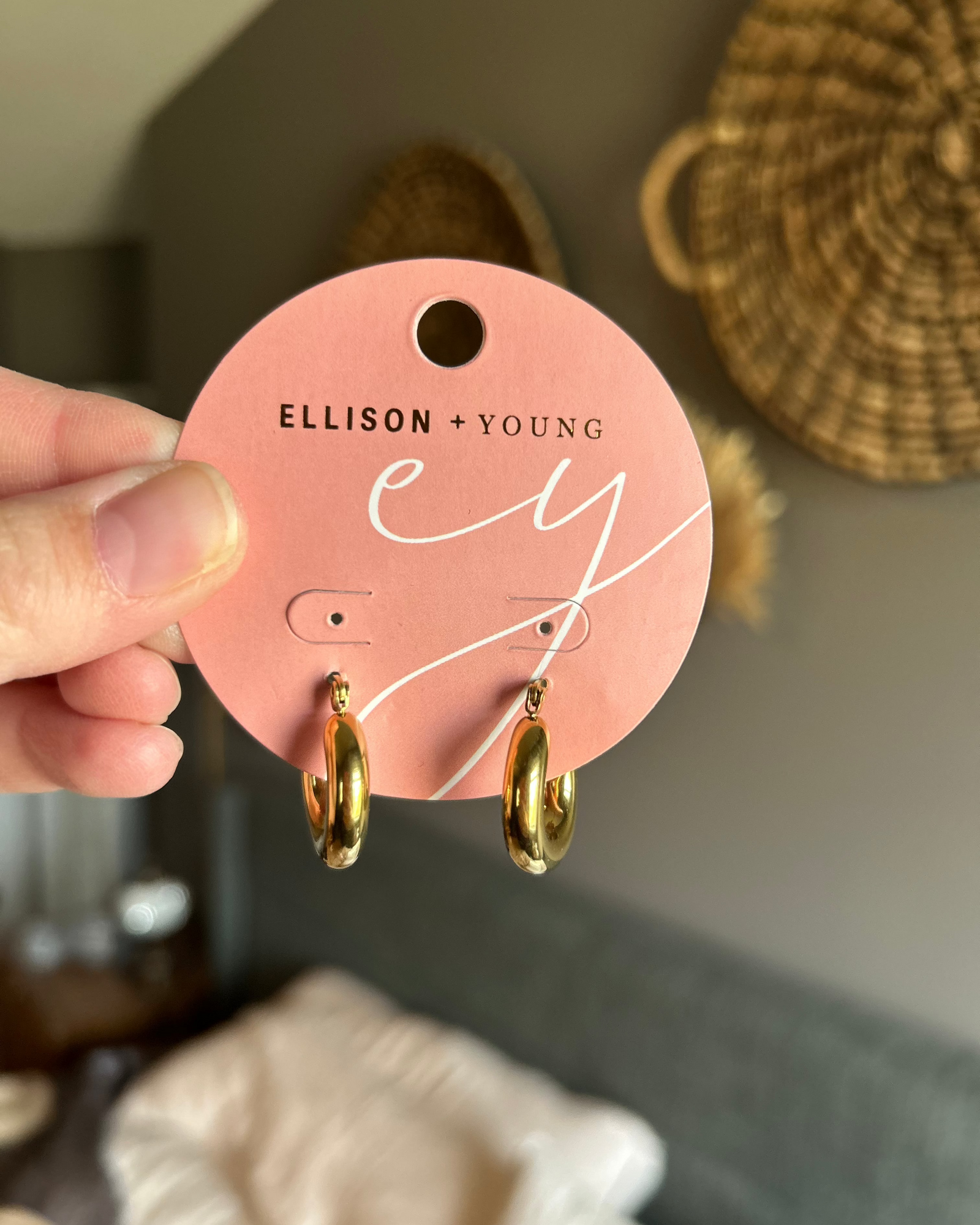 Gold Huggie Hoops - Posh & Cozy