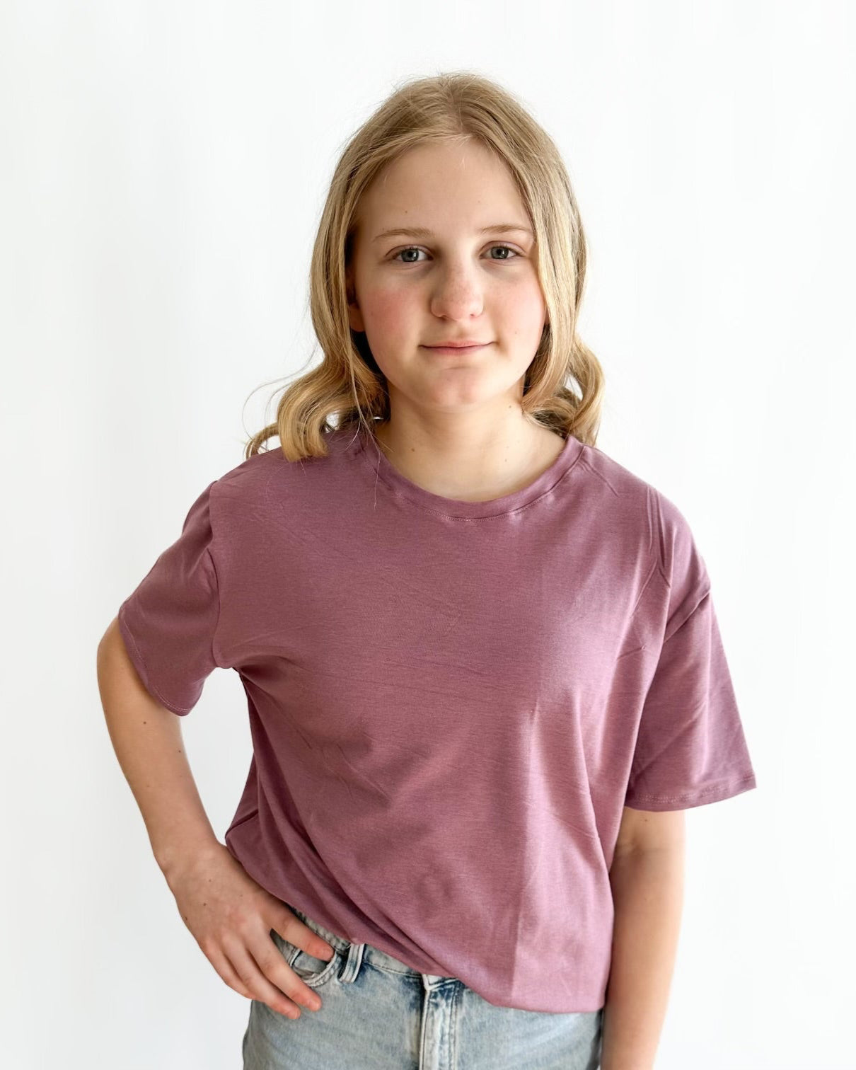 Basic Youth Tee Shirt - Posh & Cozy