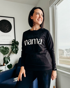 Mama Crewneck Women's - Posh & Cozy