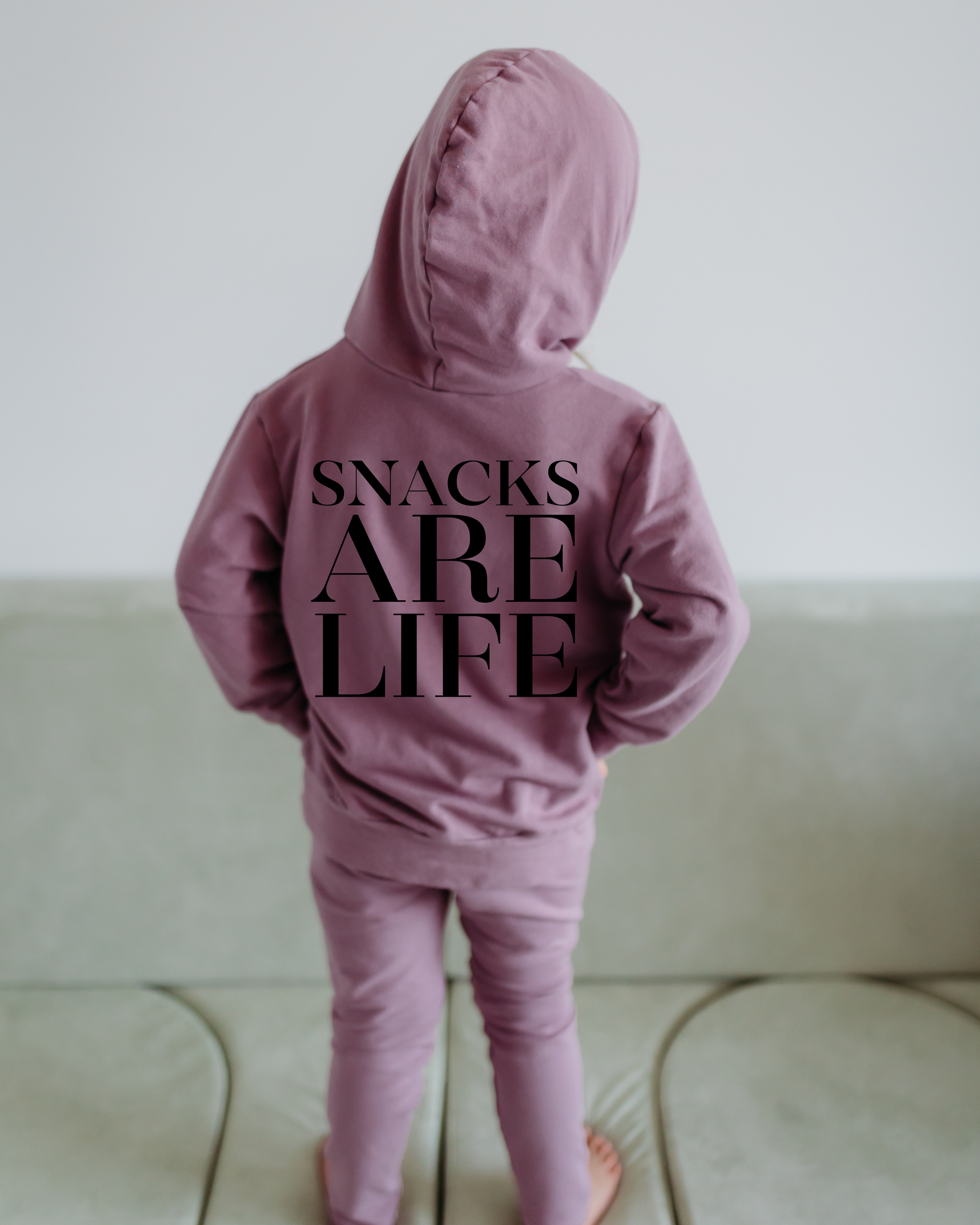 Snacks Are Life Hoodie - Posh & Cozy