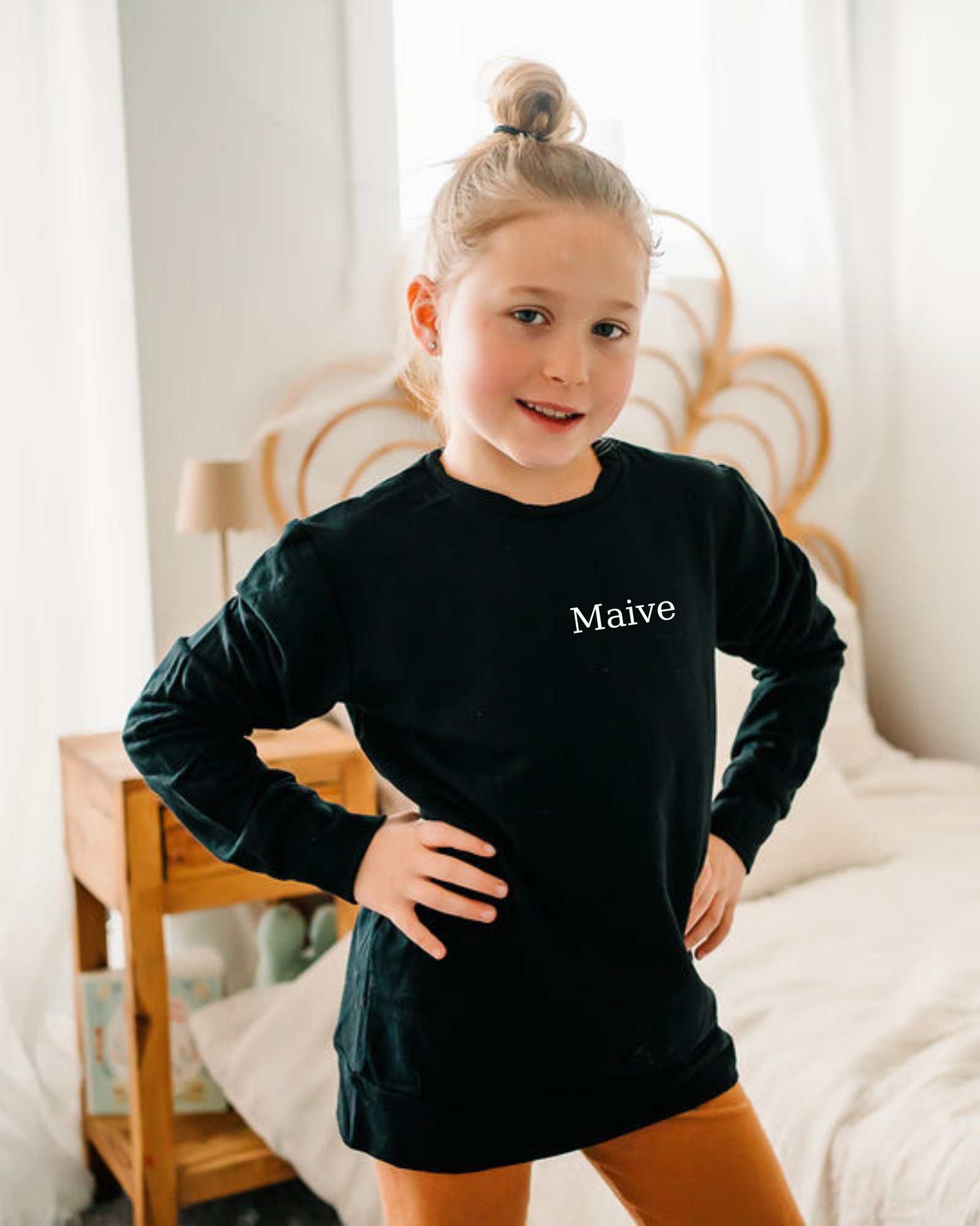 Name Youth Crewneck - Posh & Cozy