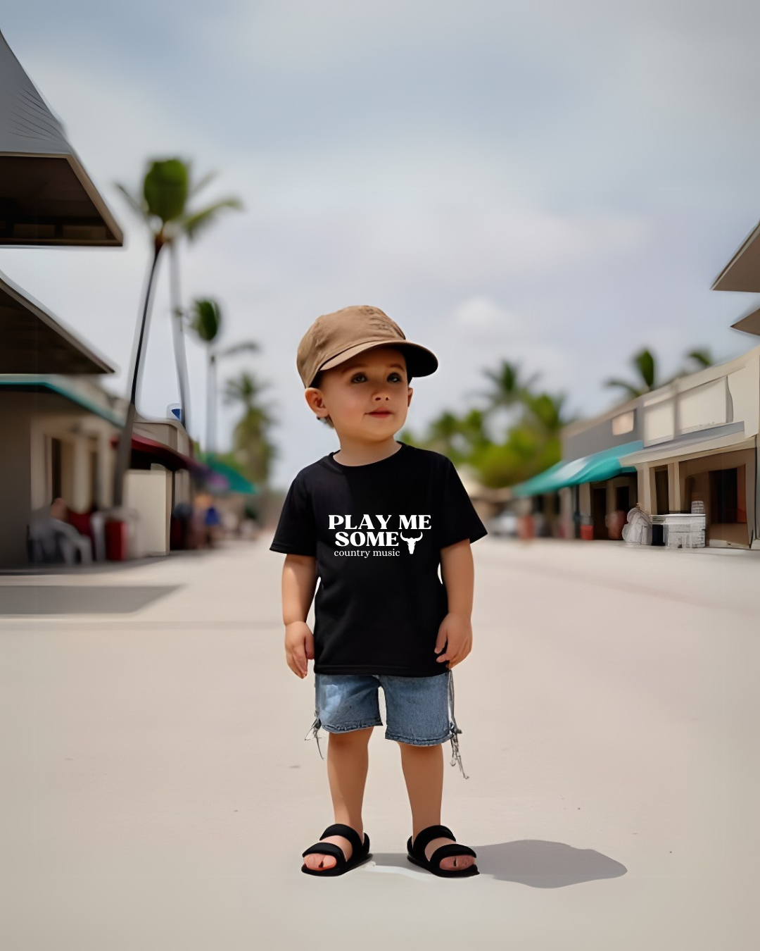 Play Me Country Music Tee Shirt - Posh & Cozy