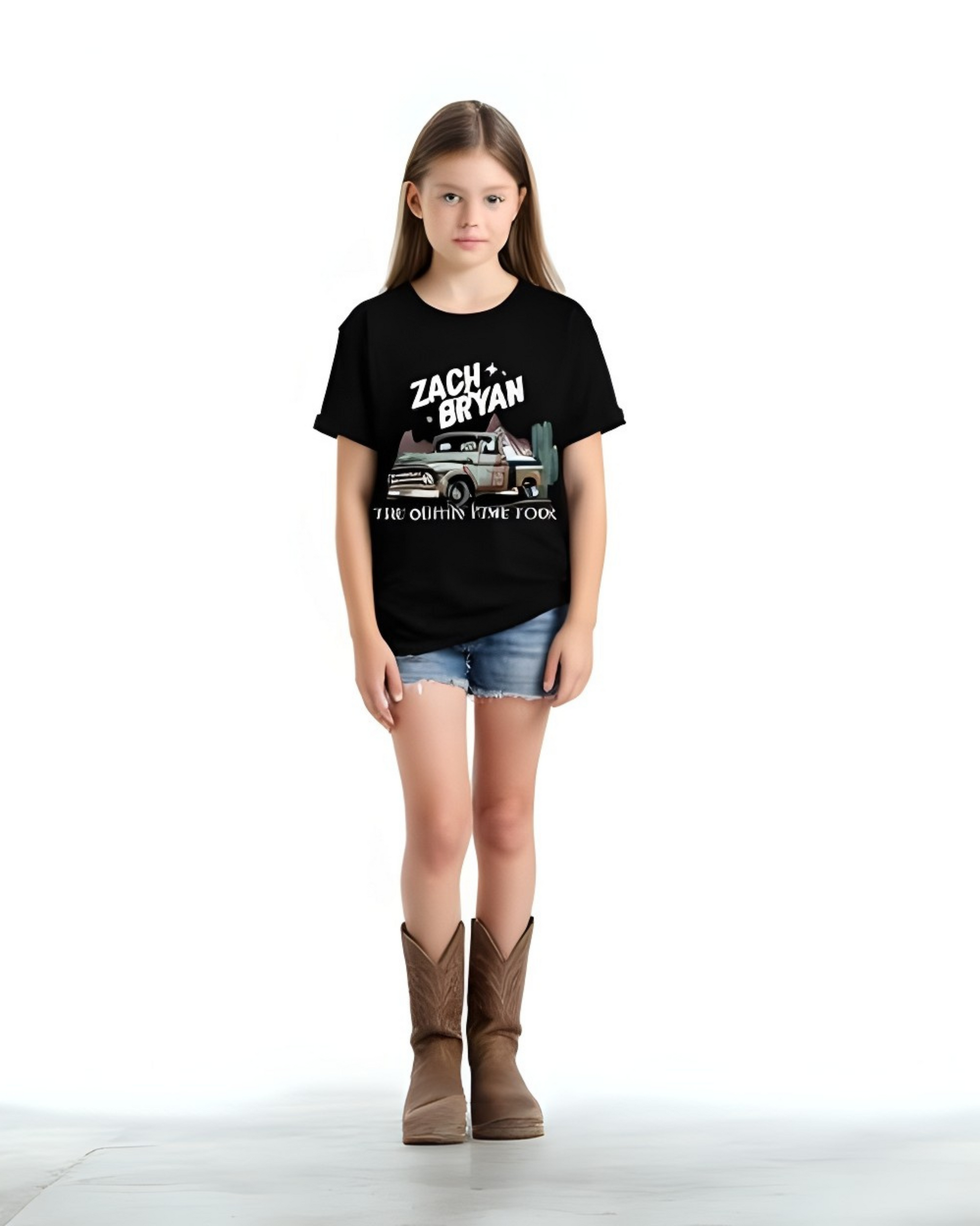 Zach Bryan Concert Tee Shirt - Posh & Cozy