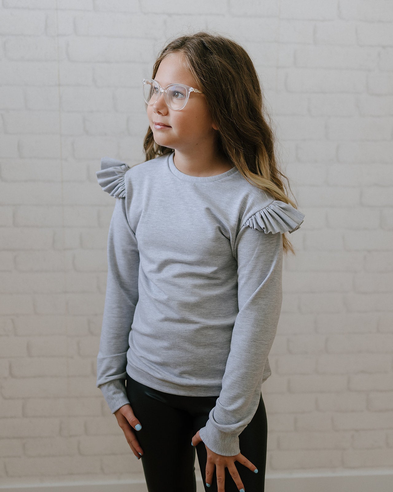 Cynthia Crewneck Youth - Posh & Cozy