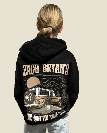 Zach Bryan Concert Hoodie - Posh & Cozy