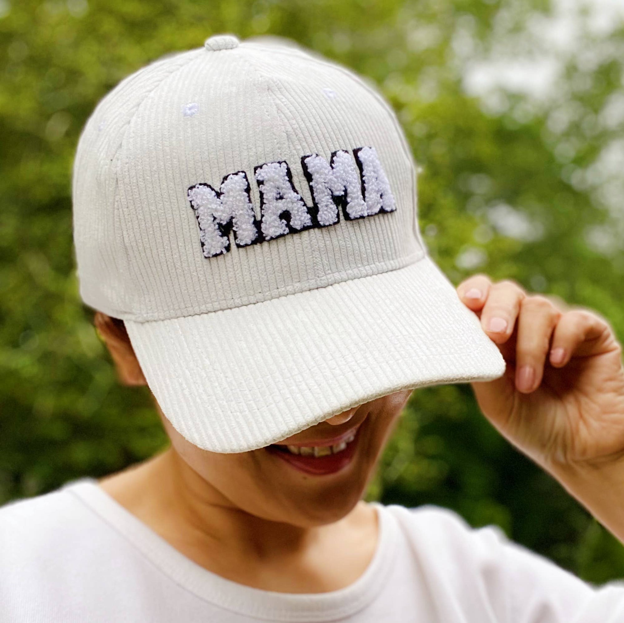 Corduroy Mama Ball Cap: Pink - Posh & Cozy