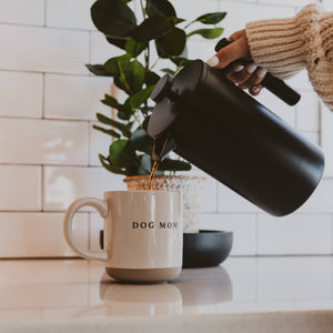 Dog Mom Stoneware Coffee Mug - Gifts & Home Decor - Posh & Cozy