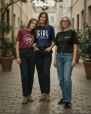 Mama Cursive Women's Tee Shirt - Posh & Cozy