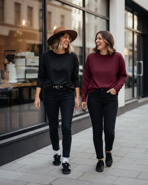 Basic Women's Pullover Shirt - Posh & Cozy