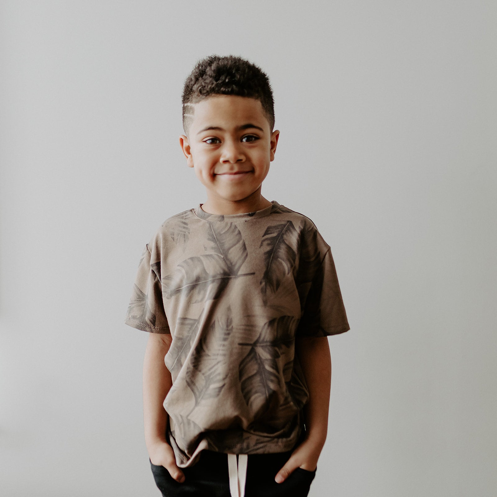 SALE! Youth Basic Printed Tee Shirt - Posh & Cozy