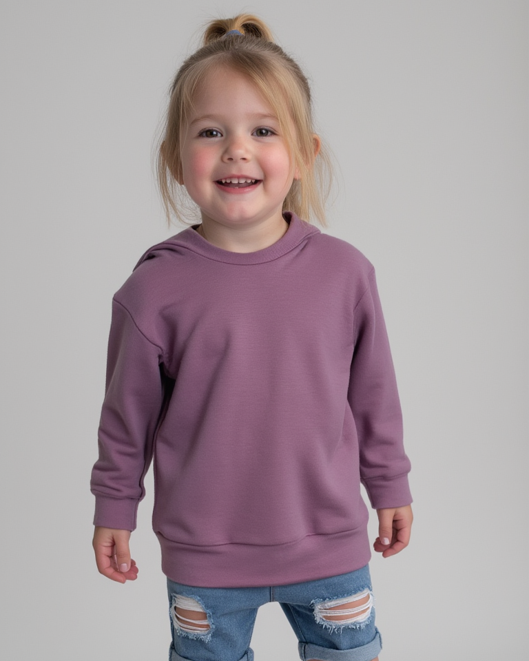 Basic Crewneck Youth - Posh & Cozy