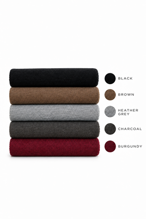Portrait five-colour fabric chart