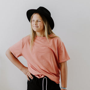 SALE! Youth Basic Solid Tee Shirt - Posh & Cozy