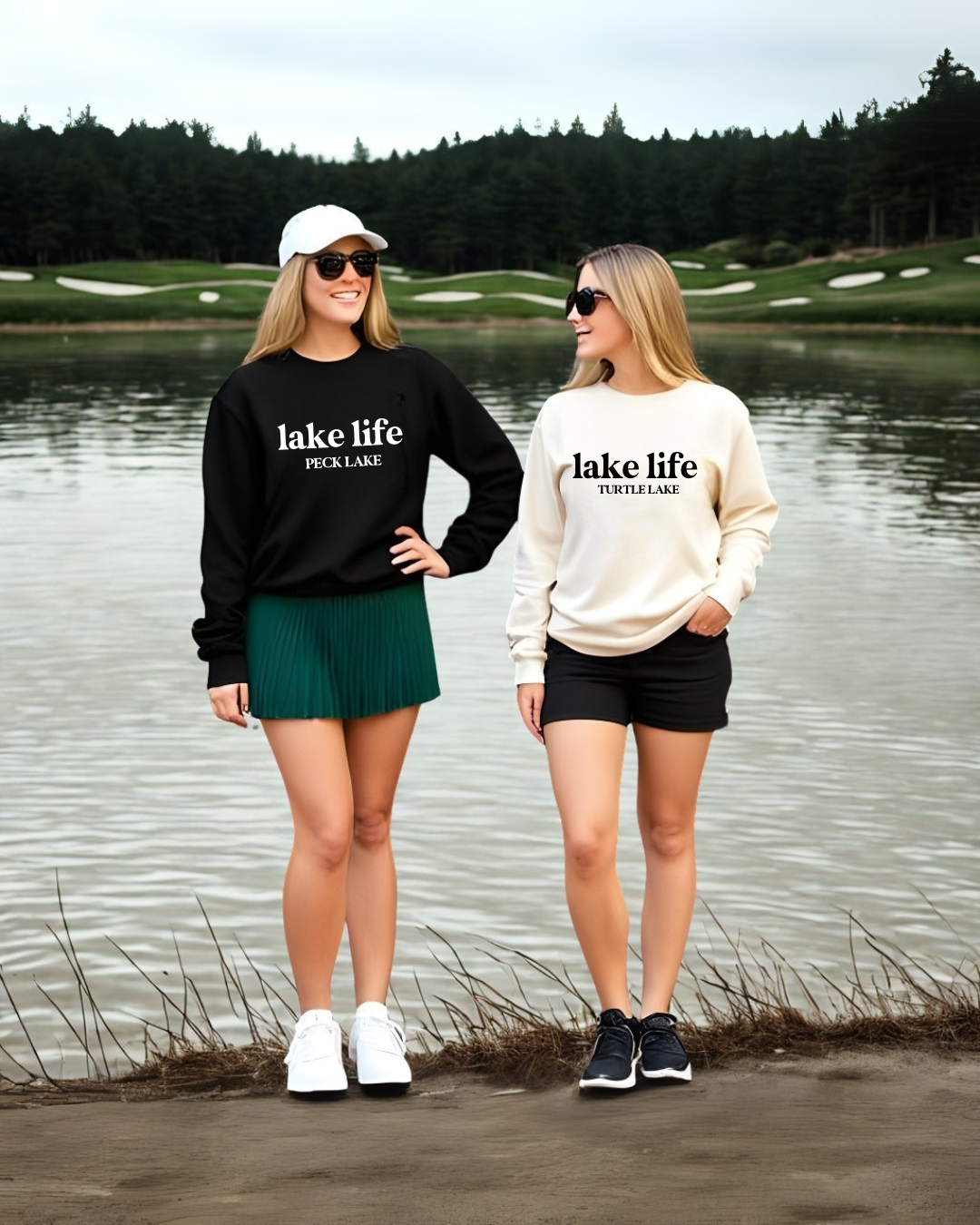 Lake Life Crewneck Women's - Posh & Cozy