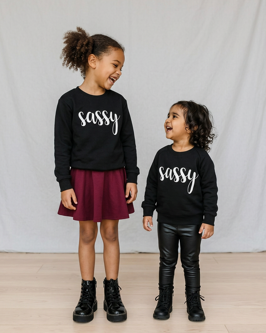 Sassy Crewneck - Posh & Cozy