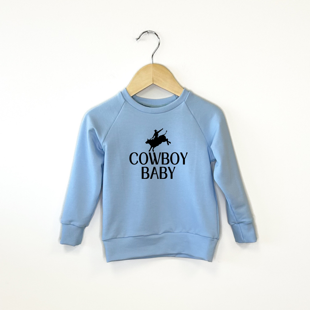 Cowboy Baby Crewneck - Posh & Cozy