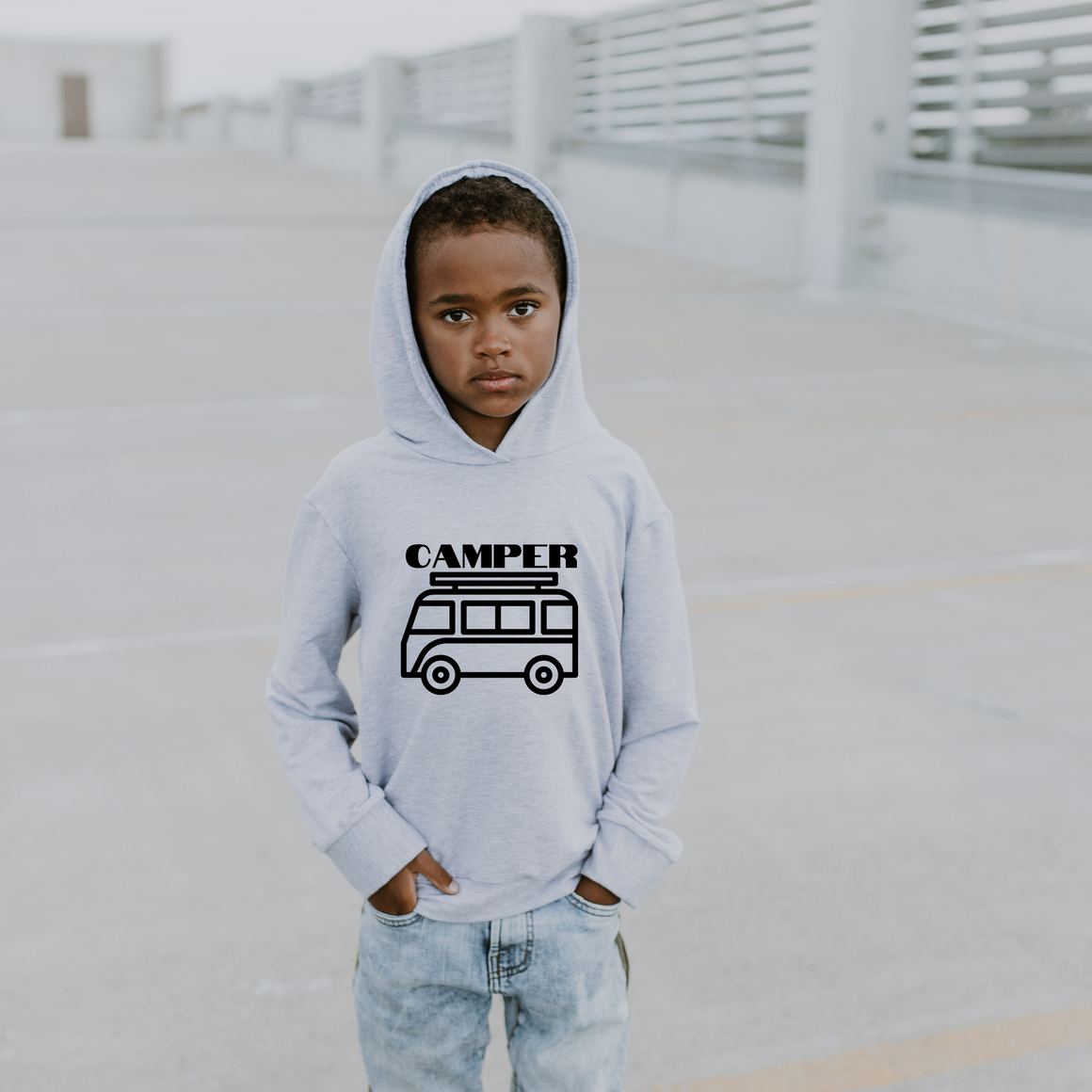 Camping Hoodie Youth - Posh & Cozy