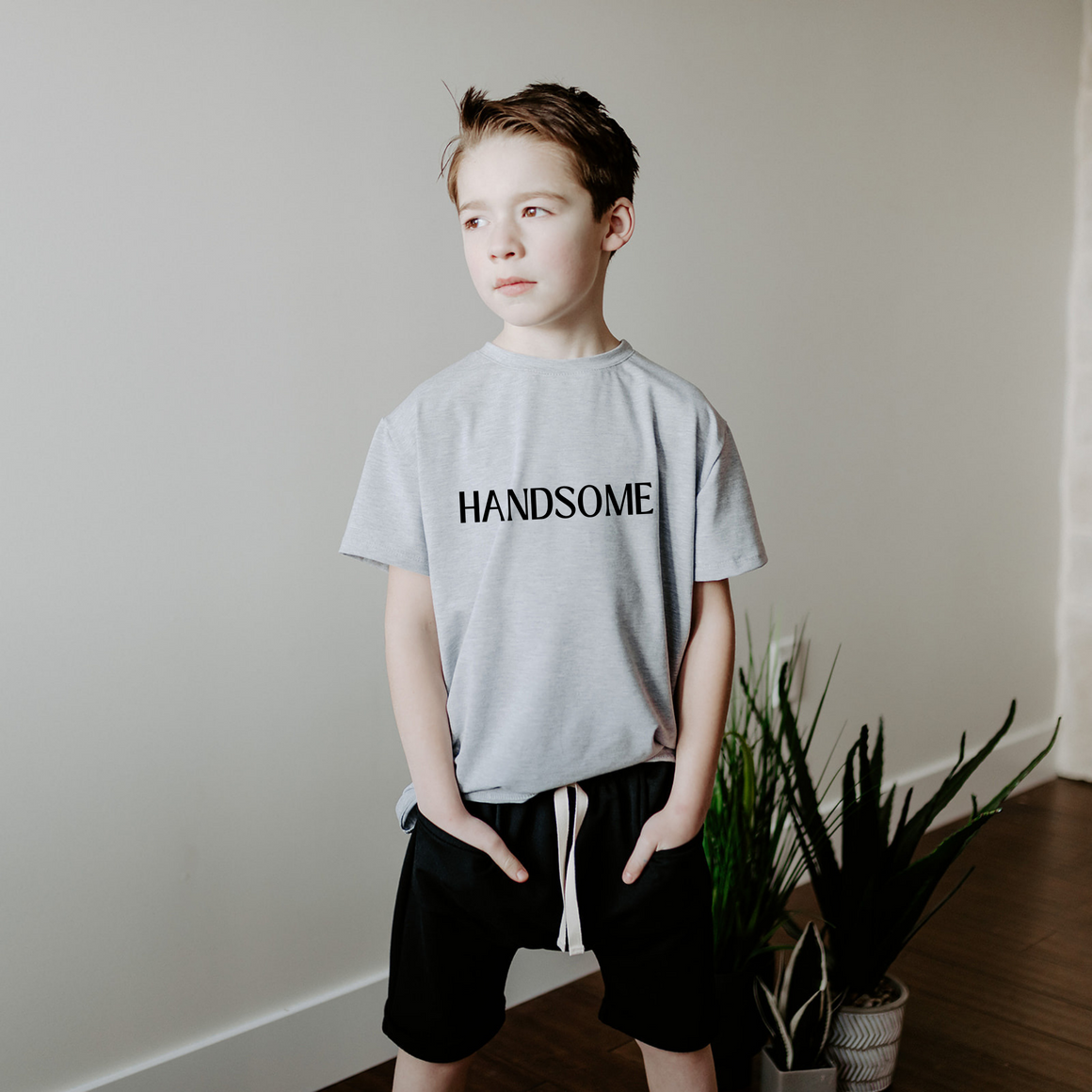 Handsome Tee Shirt Youth - Posh & Cozy