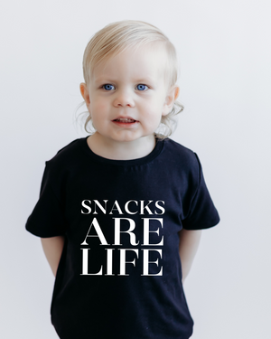 Snacks Are Life Tee Shirt - Posh & Cozy