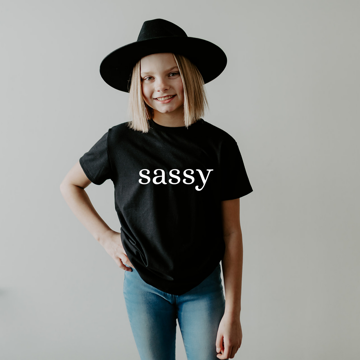 Sassy Tee Shirt Youth - Posh & Cozy