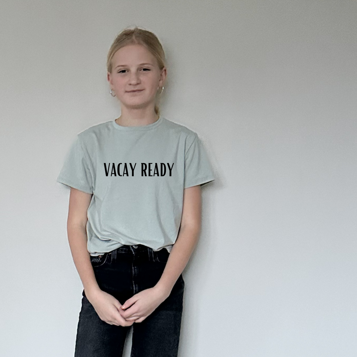Vacay Ready Tee Shirt Youth - Posh & Cozy