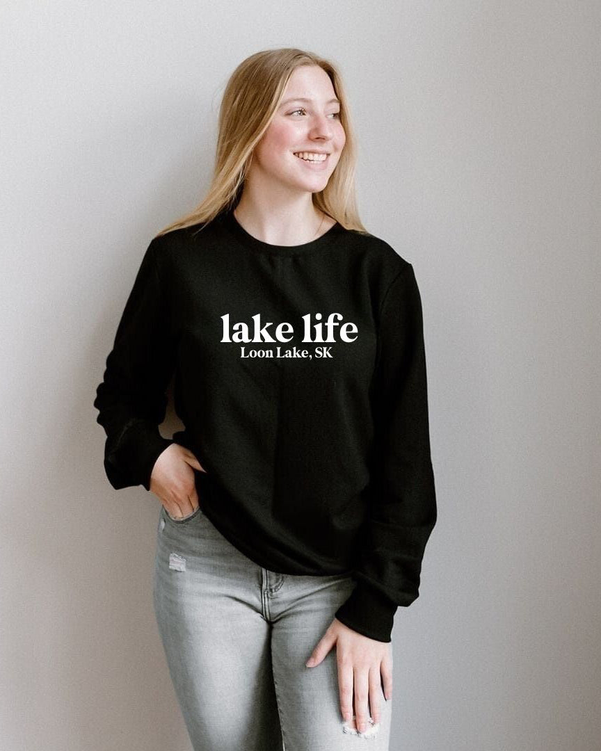 Lake Life Crewneck Women's - Posh & Cozy