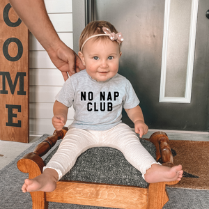 No Nap Club Tee Shirt - Posh & Cozy