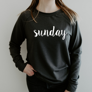 SUNDAY Women's Crewneck - Posh & Cozy