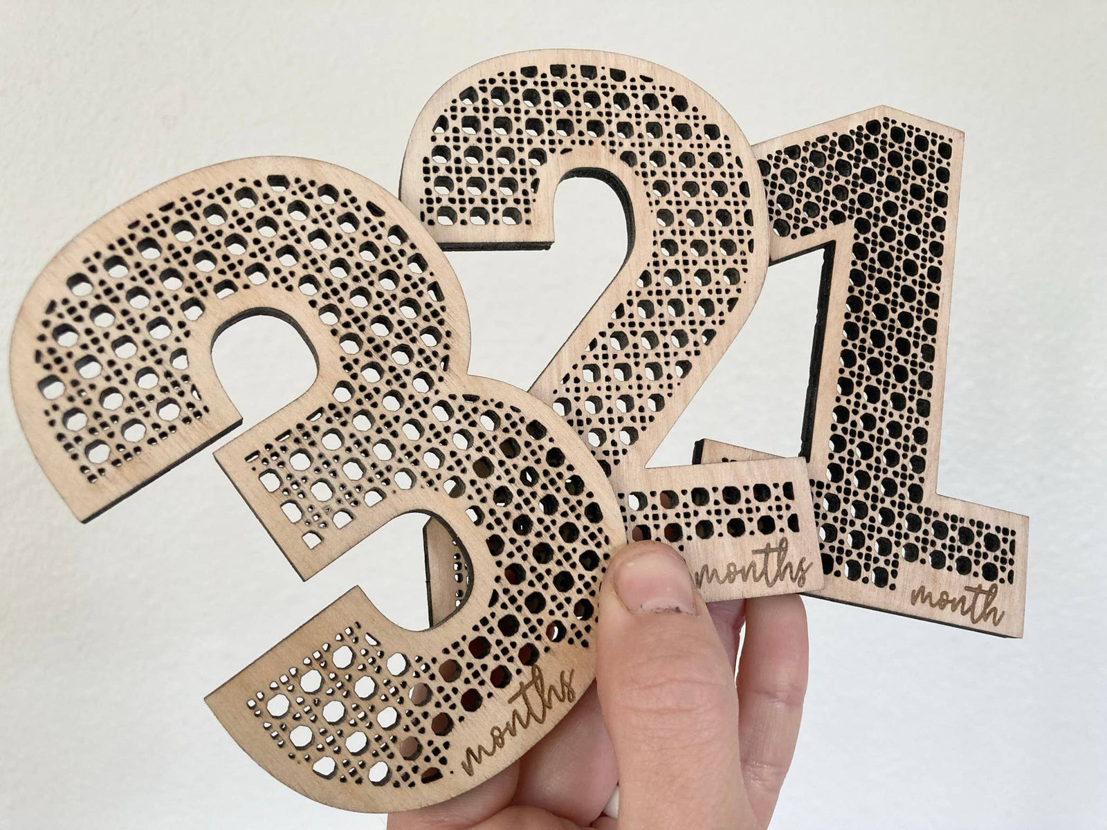 Rattan Monthly Milestones - Posh & Cozy