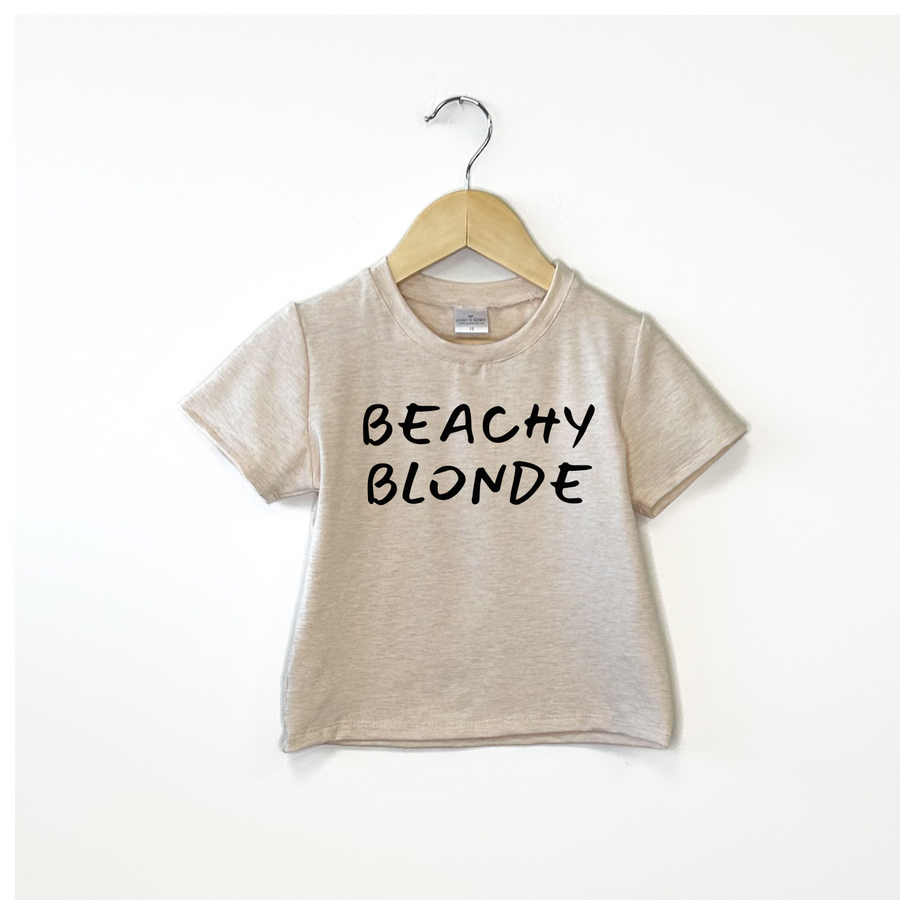 Beachy Blonde Tee Shirt - Posh & Cozy
