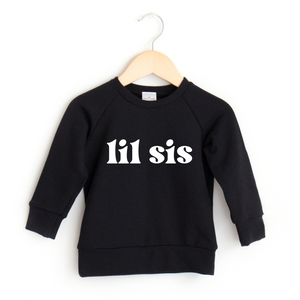 Lil & Big Sis Crewneck - Posh & Cozy