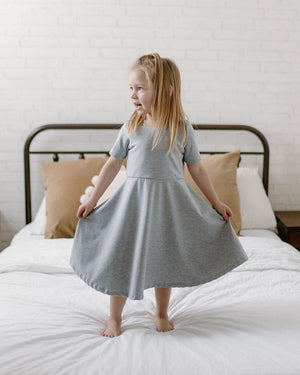 Thia Tee Shirt Dress Youth - Posh & Cozy