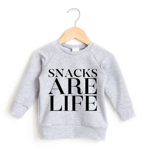 Snacks Are Life Crewneck - Posh & Cozy