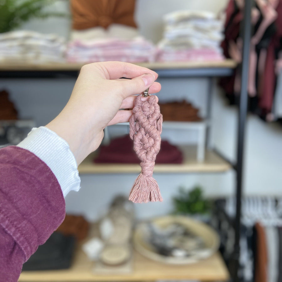 Macrame Keychains - Posh & Cozy