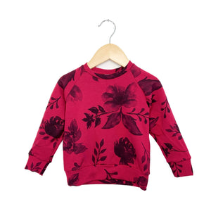 SALE! Basic Kid Printed Crewneck - Posh & Cozy