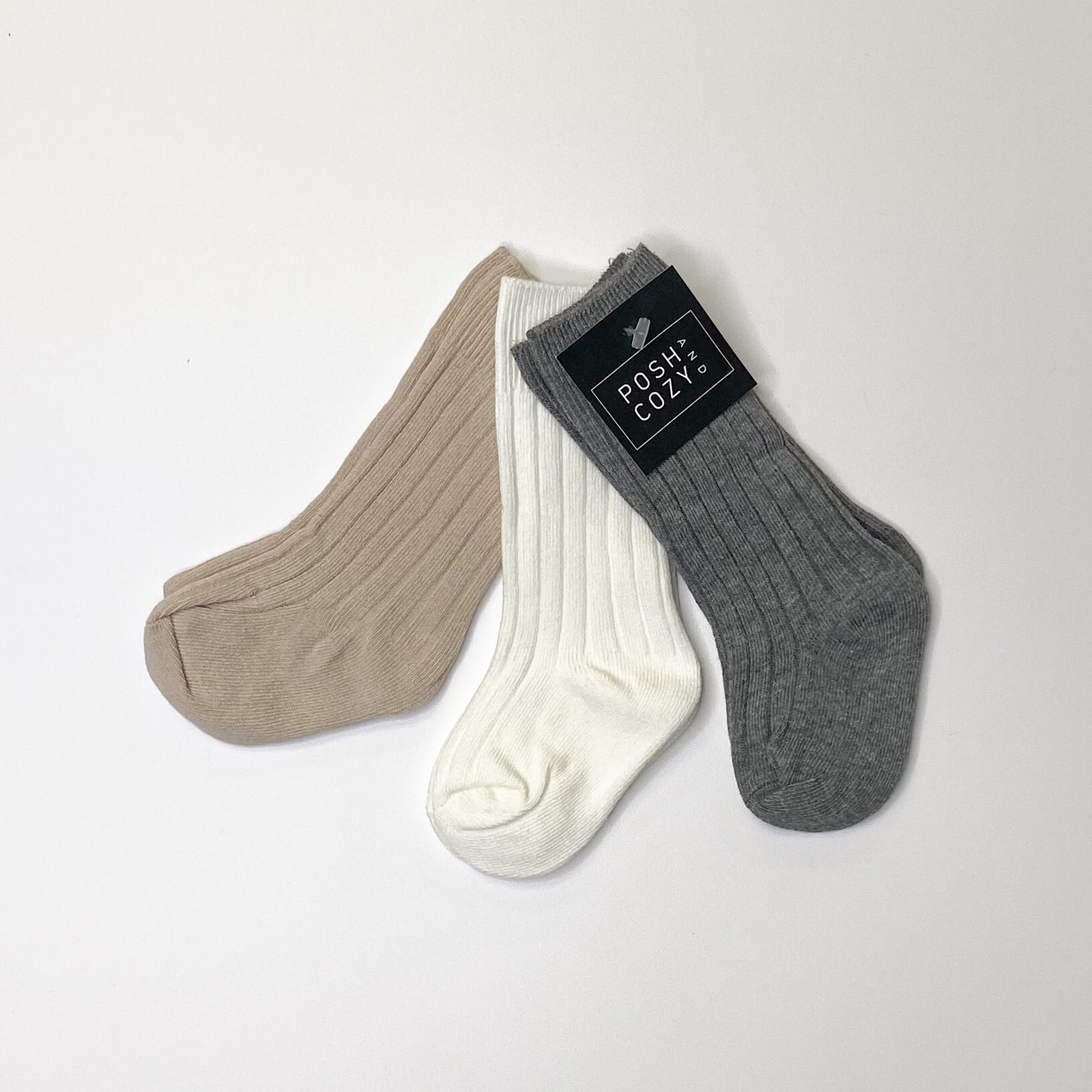 Cotton Stocking 3 Pack - Posh & Cozy