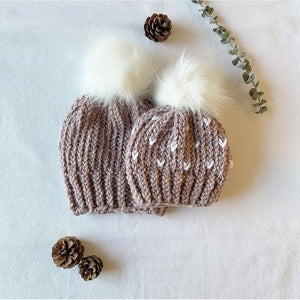 Knit Pom Pom Toque - Posh & Cozy