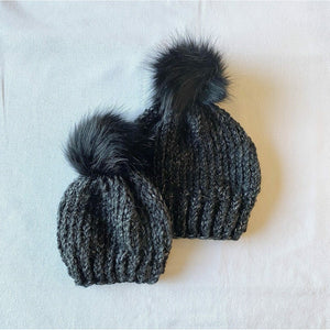 Knit Pom Pom Toque - Posh & Cozy