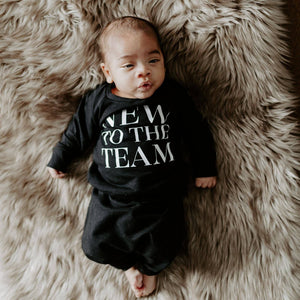 New To The Team Crewneck - Posh & Cozy