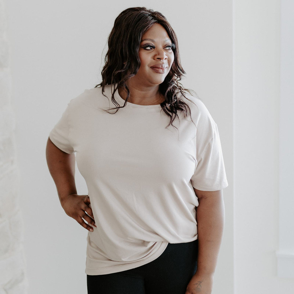 Woman's Basic Tee Shirt - Posh & Cozy
