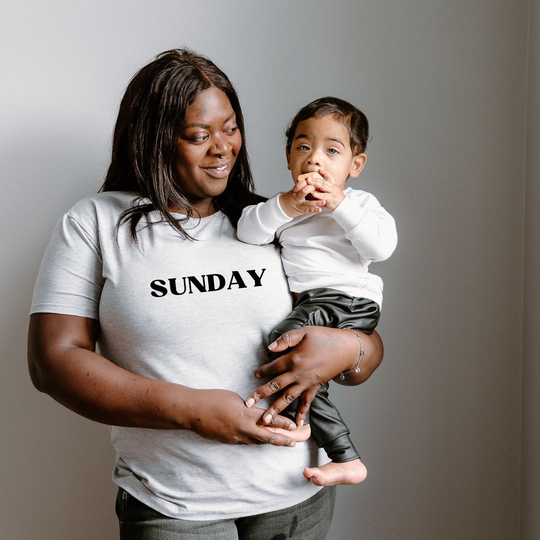 Sunday Tee Shirt Women's - Posh & Cozy