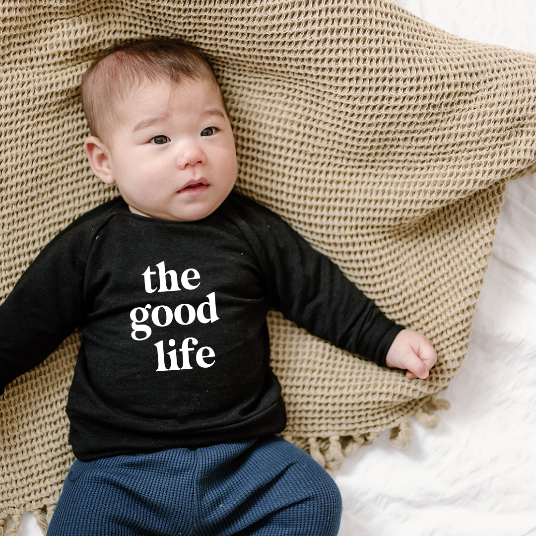 The Good Life Crewneck Posh Cozy