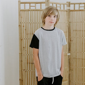 Youth Block Tee Shirt - Posh & Cozy